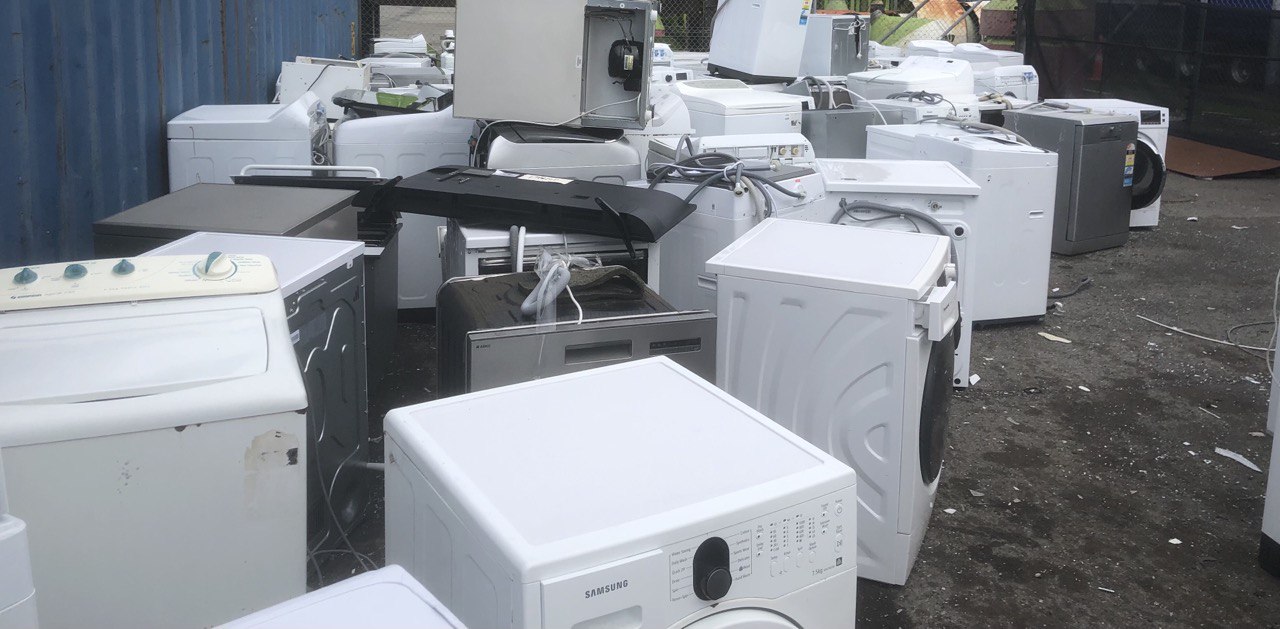 appliance recycling background